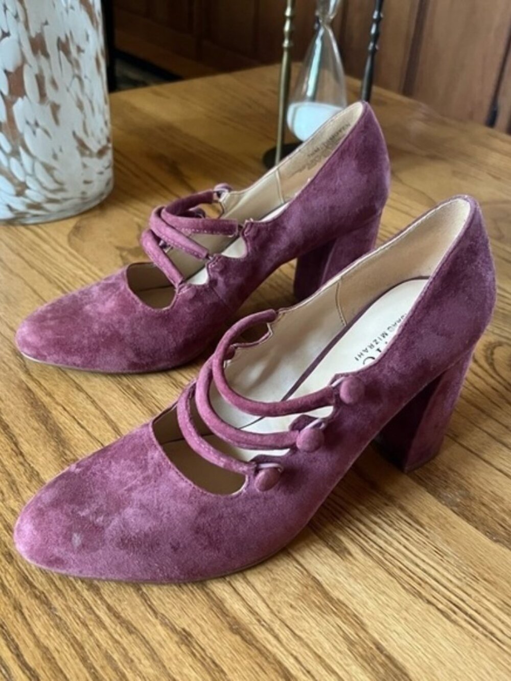 Isaac Mizrahi Shoes Women’s 7.5 Moyen Chucky Heels